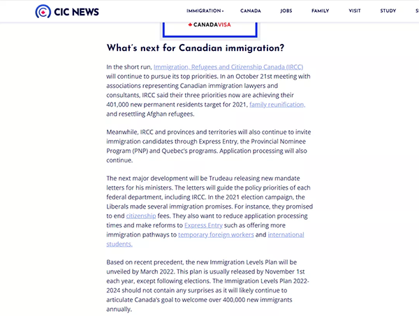 加拿大新移民部长上任，中国人申请签证审理速度大幅加快！